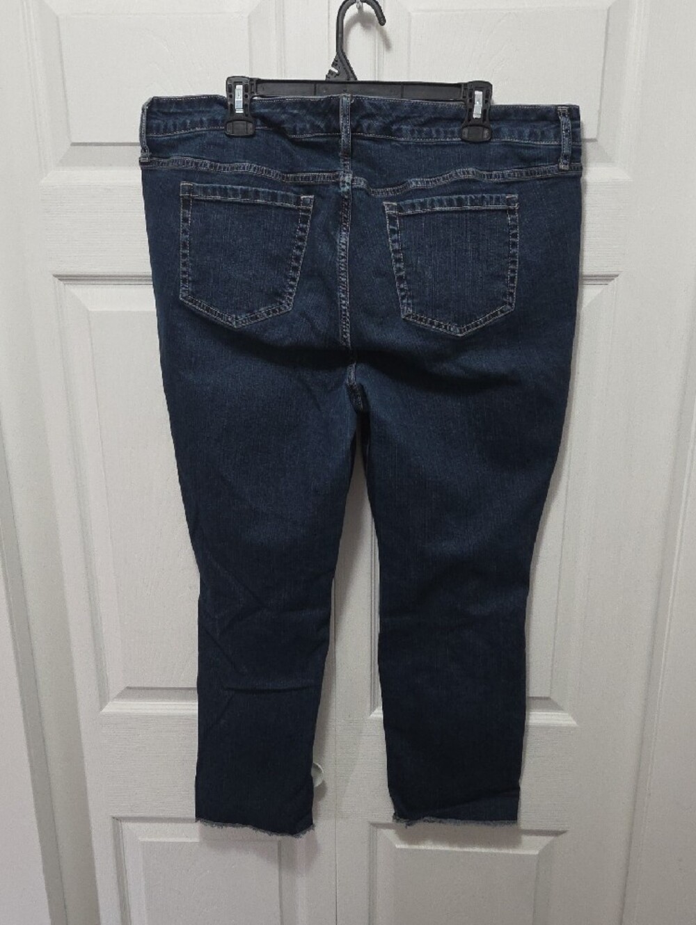 torrid Size 18 Dark Blue Cropped Stretch Jeans - Picture 2 of 5